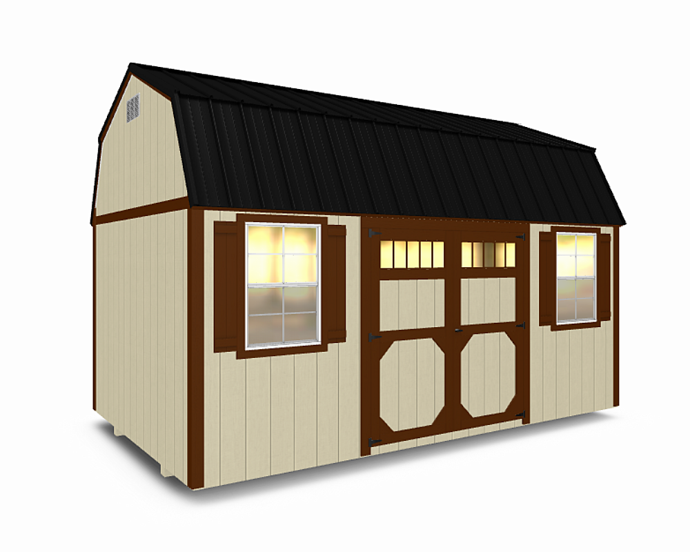 Lofted Garden Shed